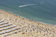 Nazare Beach seen from the old village of Sitio on top of the cliff Wall Mural