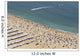 Nazare Beach seen from the old village of Sitio on top of the cliff Wall Mural