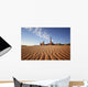 Sand Ripples And Rock Formation;Monument Valley Arizona Usa Wall Mural