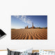 Sand Ripples And Rock Formation;Monument Valley Arizona Usa Wall Mural