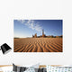 Sand Ripples And Rock Formation;Monument Valley Arizona Usa Wall Mural