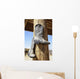 Cowboy Boots Hanging From A Post At A Riding Ranch;Arizona Usa Wall Mural
