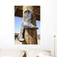 Cowboy Boots Hanging From A Post At A Riding Ranch;Arizona Usa Wall Mural