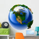 Miniature real Earth Wall Decal