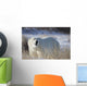Polar Bear In The Sunshine;Churchill Manitoba Canada Wall Mural