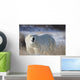 Polar Bear In The Sunshine;Churchill Manitoba Canada Wall Mural