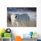 Polar Bear In The Sunshine;Churchill Manitoba Canada Wall Mural