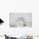 Polar Bears Play Fighting Wall Mural