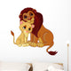 Lion and Cub Together
