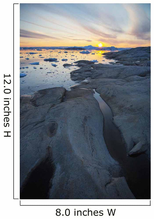 Greenland, Icefjord Wall Mural