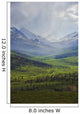 Storm Clouds Over The Klondike Valley In Tombstone Territorial Park Wall Mural