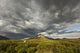 Angelcomb Mountain Lit By Late Afternoon Light Wall Mural