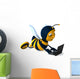 Bee and Portable Wall Decal