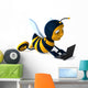 Bee and Portable Wall Decal
