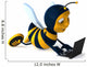 Bee and Portable Wall Decal