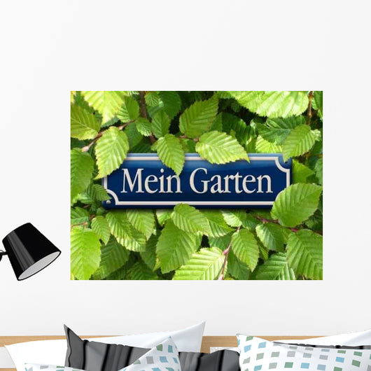 My Garden Wall Decal