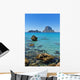 Es Vedra Cala d'Hort Ibiza Spain Wall Mural