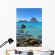 Es Vedra Cala d'Hort Ibiza Spain Wall Mural