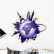 Travel background. Wall Decal