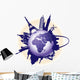 Travel background. Wall Decal