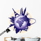 Travel background. Wall Decal