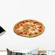 Pepperoni Pizza Isolated Wall Decal