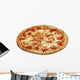 Pepperoni Pizza Isolated Wall Decal