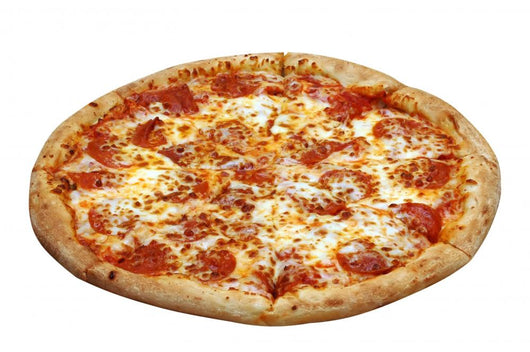 Pepperoni Pizza Isolated Wall Decal