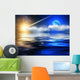 Sky Clouds Meteor Sea Wall Decal