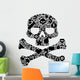 Concept of Human Skull Wall Decal