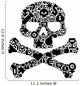 Concept of Human Skull Wall Decal