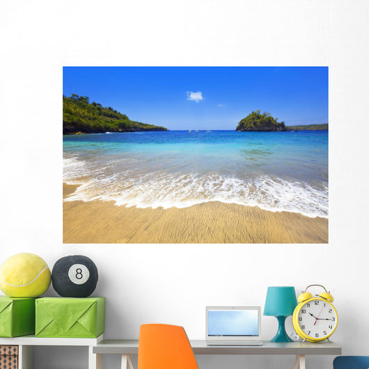 Indonesia. Bali. Island in ocean. Wall Mural