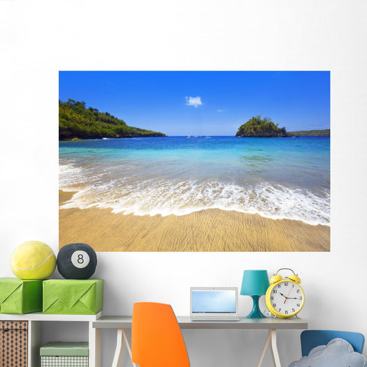 Indonesia. Bali. Island in ocean. Wall Mural
