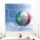 Soccerball Net Wall Mural