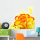 Red and yellow rose arrangement Wall Decal
