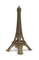 Eiffel Tower Statue White Wall Decal