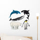 Animaux, vecteur Wall Mural