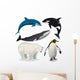Animaux, vecteur Wall Mural