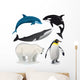 Animaux, vecteur Wall Mural