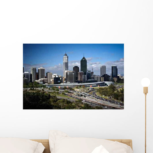 Perth Skyline Wall Decal