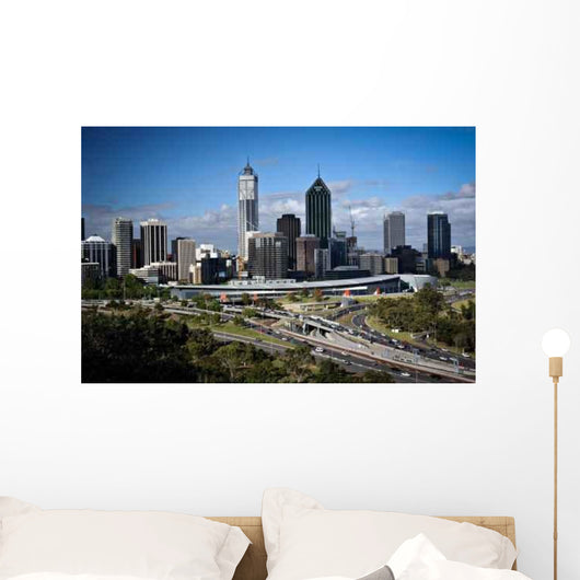 Perth Skyline Wall Decal