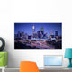 Perth Skyline Night Wall Decal