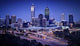 Perth Skyline Night Wall Decal