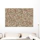 Square Colorful Mosaic Tiles Wall Decal