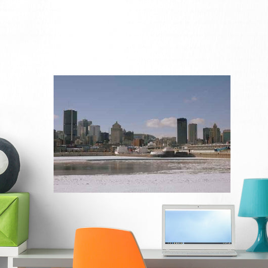 Montreal Downtown Wall Decal Design 1