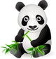Panda Bear Wall Decal