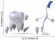 Tooth and Toothbrush Wall Decal