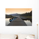 Sunset Lake Wall Decal Design 2