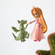 Toon Princess and Baby Dragon Wall Decal