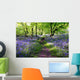 Blue bells forest Wall Mural